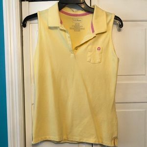 L.L. Bean Sleeveless Polo